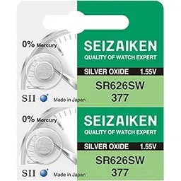 SR621SW 364 1.55V Silver Oxide Batteries - Pack of 2 Batteries-picture-15