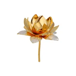 Sri Jagdamba Pearls 0.8 Silver Lotus Flower-picture-29