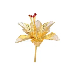 Sri Jagdamba Pearls 0.8 Silver Pooja Flower-picture-30