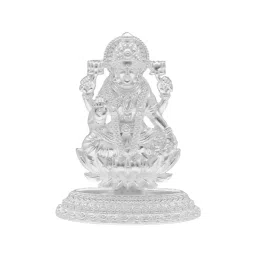 Sri Jagdamba Pearls 800 Silver Padma Laxmi Idol - 10 gm-picture-40