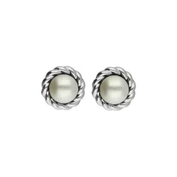Sri Jagdamba Pearls 92.5 Sterling Silver Earrings-picture-31