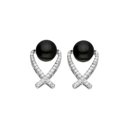 Sri Jagdamba Pearls 92.5 Sterling Silver Earrings-picture-25