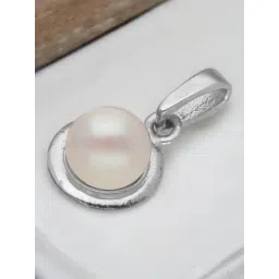 Sri Jagdamba Pearls Silver 925 Kashvi Opera Pearl Pendant-picture-27