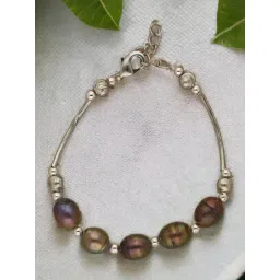 Sri Jagdamba Pearls Zara 1 Line Pearl Bracelet for Women & Girls-picture-25