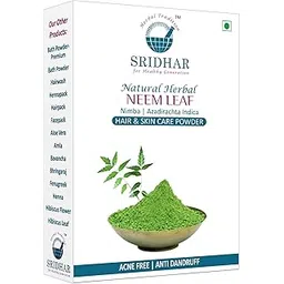 SRIDHAR Natural Herbal Neem Leaf Powder | Nimba | 200 Gram (Pack of 1 X 200 Gram) | Hair & Skin Care | All Hair & Skin Type | All Age Group | Unisex | Acne Free | Anti Dandruff-picture-46