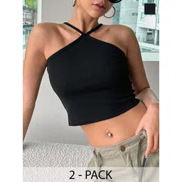 SRISARAS Halter Neck Tank Crop Top-picture-18