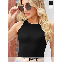 SRISARAS Off-Shoulder Tank Crop Top-picture-15