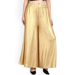 SRISARAS Women Pleated Cotton Trousers-picture-26