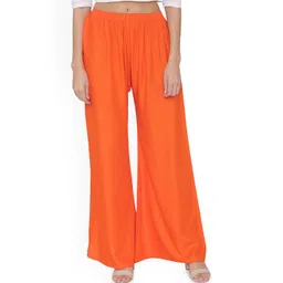 SRISARAS Women Solid Mid-Rise Loose Fit Trousers-picture-15