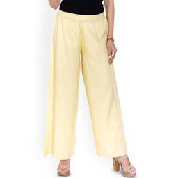 SRISARAS Women Wide Leg Cotton Palazzos-picture-12