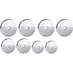 srishti enterprises 30 kg 30kg (4*5kg + 2*3kg + 2*2kg) Premium Quality Steel Weight Lifting Home Gym Combo-picture-33