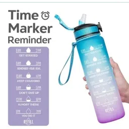 srsanthos Motivational water bottle 900 ml Water Bottle-picture-21