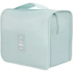 srvr Hanging travel toiletry bag,SRVR portable toiletry bag for men and women's toiletry bags with sturdy hooks（Blue）-picture-19