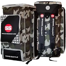 SS Classic Camo Duffle Green Cricket Kit Bag-picture-25
