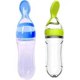 ss sales Premium First Feed Feeder For Baby - Non Toxic, BPA Free, Silicone Matterial Combo pack of 2- SILICONE-picture-15