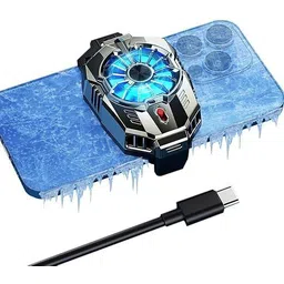 SSR Phone Cooler for Gaming, Universal Moblie Cooler with Two Cooling Speeds, 1 Fan Cooling Pad with Adjustable Height-picture-18