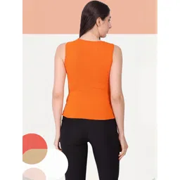 SSTAIR Ribbed Cut Out Tank Top-picture-11