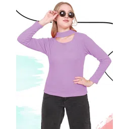 SSTAIR Women Choker Neck Top-picture-30