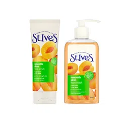 St. Ives Set of Smooth Skin Face Wash - 190 g + Face Scrub - 100 g-picture-40