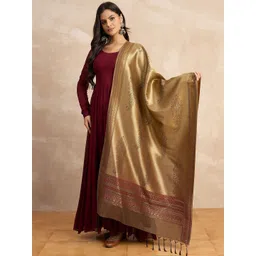 STADO Ethnic Motifs Woven Design Dupatta-picture-17