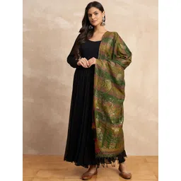 STADO Ethnic Motifs Woven Design Dupatta-picture-12