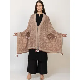 STADO Women Ethnic Motifs Woven Design Shawl image 5
