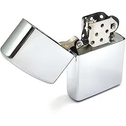 Stainless Steel Jiantai Black Crackle Windproof Flint Wheel Style Pocket Cigarette Lighter Without Fuel I Fill Lighter Oil Fluid/Fuel Before Use (Silver)-picture-18