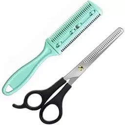 Stainless Steel Professional Salon Barber Double Thinning Scissors 6"-picture-30