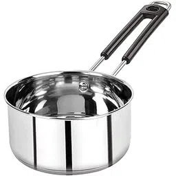 Stainless Steel Sauce Pan with Heat-Resistant Bakelite Handle, Multi-Purpose Tea and Milk Pot, Induction and Gas Compatible (SP-SS-3500 ML)-picture-14