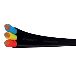 Standard by Havells WSPNDSKG 4 Sq.mm 3 Core Flat Submersible PVC Cables Black (100 m)-picture-14