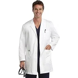 Stanforch Doctor's and Student's Lab Coat/Medical Coat Long Sleeve with 3 Pocket (M - 38")-picture-29