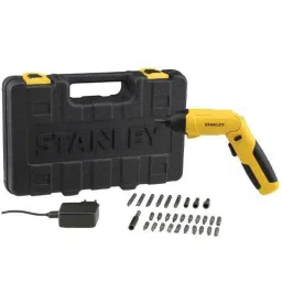 Stanley 30 Pcs 4V Li-ion Cordless Screwdriver Kit with Integrated LED &a; Accessories, SCS4K-picture-38