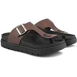 stanphord Men's Stryvox Sandals with Open Toe Strap Perfect Fit for Summer and Rainy Season Easy to Walk Slipper, Chappal Stylish Casual Trendy Floaters-picture-17