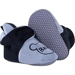 star fish Baby Boys & Girls 3 TO 12 Months Skin Friendly Comfortable Baby printed Booties-picture-27