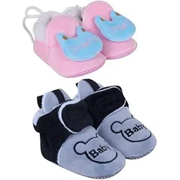star fish Newborn Baby Boys & Girls 3 TO 12 Months Skin Friendly Comfortable & Breathable Cotton Booties (COMBO-(2)-1181-1123)-picture-54