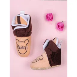 Star Fish Unisex Kids Cotton Booties-picture-39