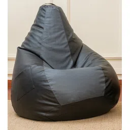 star XXXL Dual Color Faux Leather Bean Bag for Adults with Premium Comfort Design Teardrop Bean Bag With Bean Filling-picture-14