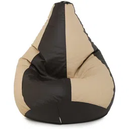 star XXXL Dual Color Faux Leather Bean Bag for Adults with Premium Comfort Design Teardrop Bean Bag With Bean Filling-picture-12