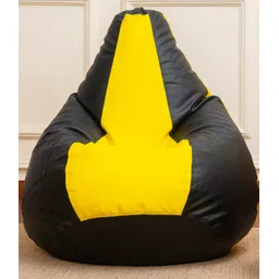 star XXXL Dual Color Faux Leather Bean Bag for Adults with Premium Comfort Design Teardrop Bean Bag With Bean Filling-picture-13