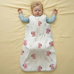 staranddaisy 100% Pure Organic Muslin Sleeping Bag for New Born with Zipper Cloth Sack Sleeping Bag-picture-18