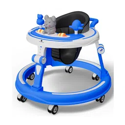 StarAndDaisy 360 Baby Walker 6-24 Months 7 Level Height Adjustment Walker for Kids with Switchable Food & Musical Toy Tray- Blue-picture-25