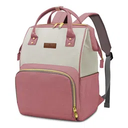 StarAndDaisy Baby Bag for Mother Travel Maternity Bag with Multi Compartments, Insulated Bottle Pockets, Waterproof, Dark Pink-picture-24