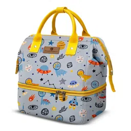 StarAndDaisy Baby Bag for Mothers with Insulated Compartment Diaper Bag for Travel & Multiple Pockets. Light Gray-picture-20
