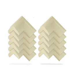 StarAndDaisy Baby Proofing Corner Guards - Pack of 10 Pre-Taped Edge Guards for Baby Safety Cushion Edge Protectors for Sharp Edges & Furniture Corners - Off White-picture-25