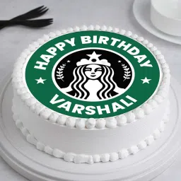 Starbucks Personalised Birthday Photo Cake-picture-23