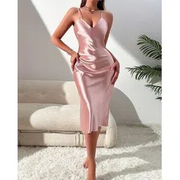 stareoutfit Women V-Neck Nightgown-picture-49