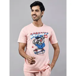 STARFOX Men Colourblocked Pockets T-shirt-image-18