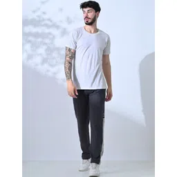 STARFOX Men Cotton Mid-Rise Track Pants-image-20