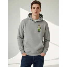 STARFOX Men Embroidered Hooded Sweatshirt-picture-17