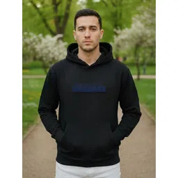 STARFOX Men Typography Printed Hooded Neck Full sleeves Pullover Sweatshirt-picture-15